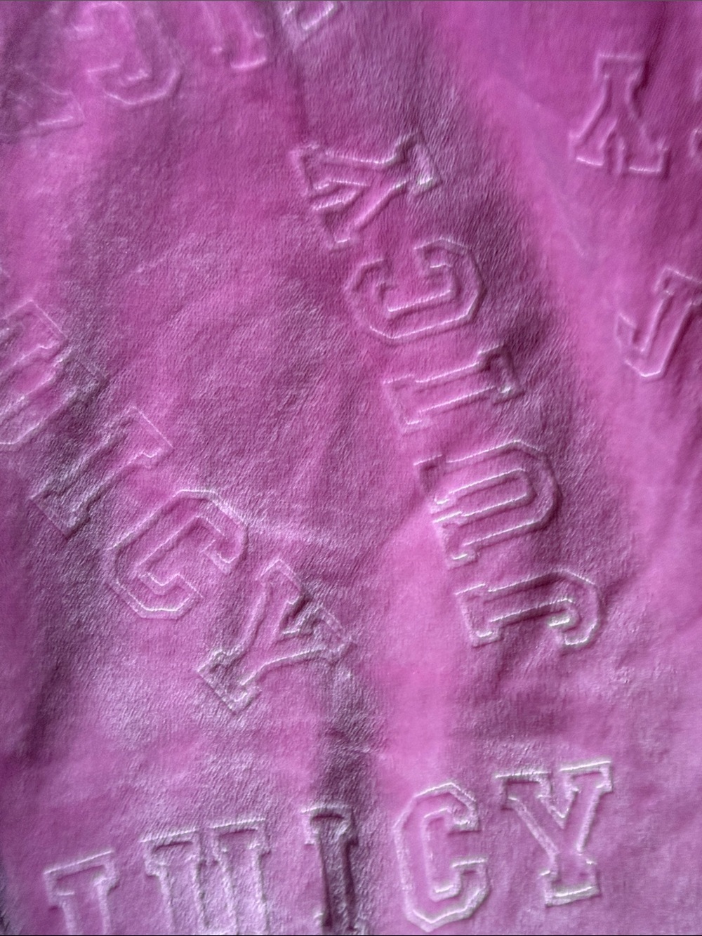 Juicy Couture Girls Pink Long Sleeve Pajama Set - Picture 3 of 3
